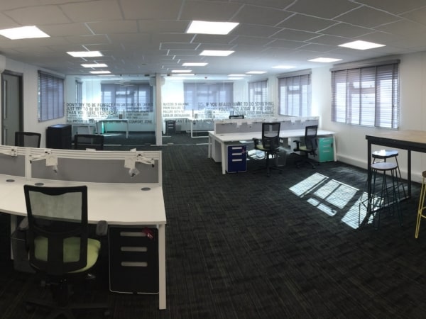 interior of new modular office