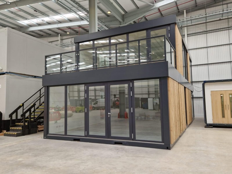 modular building double storey